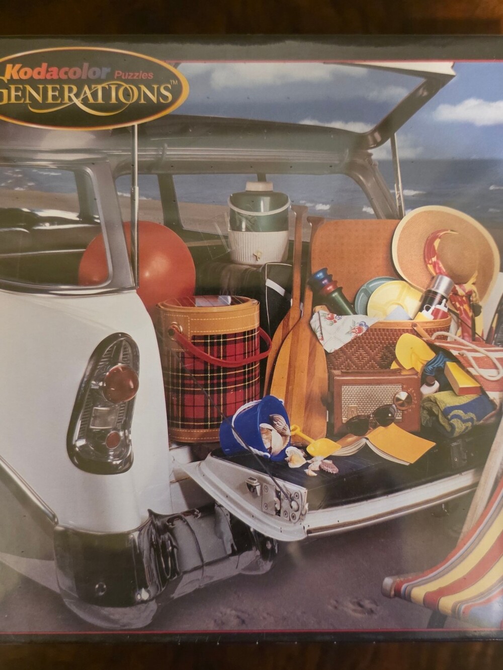 Kodacolor Generations 1960 Beach Trip 750 Piece Puzzle Sealed Vintage